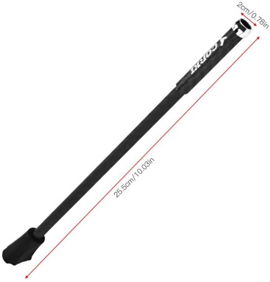 Dilwe Bicycle Side Support, Mountain Bike Stainless Steel Adjustable Portable Quick Release Parking Prop Side Kick Stand - Image 4