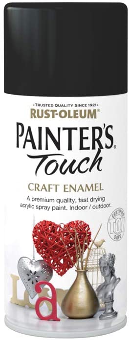 Rust-Oleum AE0270013X8 Spray Paint, Black, 1 Count (Pack of 1)