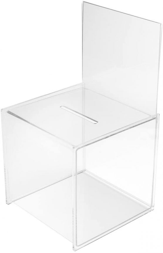 Deflecto Suggestion Box - Transparent - Image 3