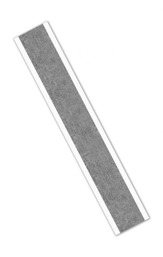 TapeCase 3380 0.5" x 5"-250 Silver Aluminium Foil 3M Tape, -30 to 260 degrees F, 0.0033" Thickness, 5" Length, 0.5" Width (Pack of 250)