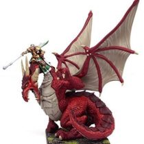 Mantic Games MGKWE103 Elf Dragon Kindred Lord Miniature Model