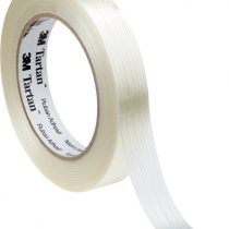 3 M 7000095695 Tartan Filament Tape 8953, 0.1 mm, Transparent, 12 mm x 50 m, transparent, 72
