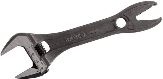 Bahco 31 Black Adjustable Wrench 8IN - Image 4