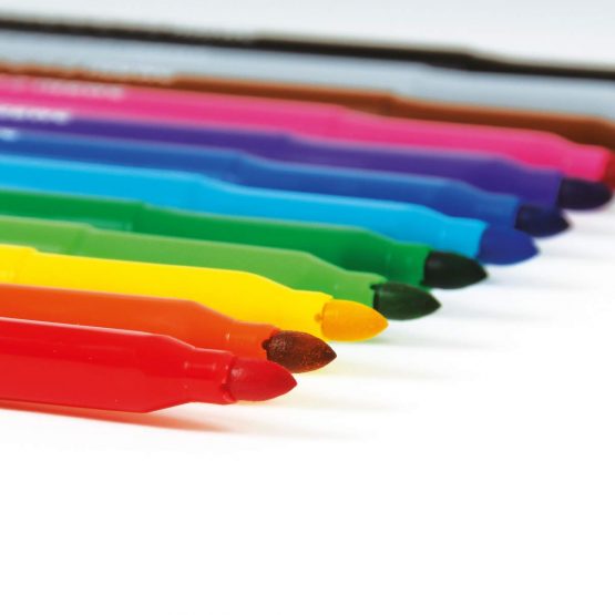 Swash TC300BD Komfigrip Colouring Pens, Class tray, Broad Tip (Pack of 300) - Image 2
