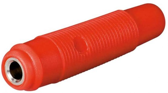 goobay 12105 Banana jack - red