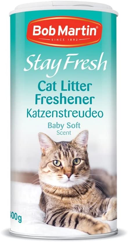 Bob Martin Cat Litter Freshener Powder, Baby Soft Scent
