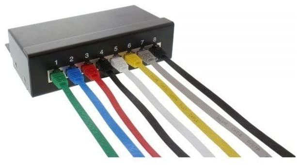 InLine Patchkabel CAT 6 U/UTP,0,5 m,Rot red 1 x patch cable flat - Image 3