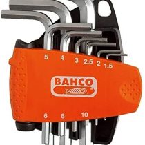 Bahco BE-9878 BHBE-9878 Hexagon Offset Screwdriver Set, Silver/Orange
