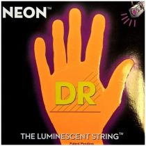 DR Strings Hi-Def Neon Orange Bass Heavy 5 String