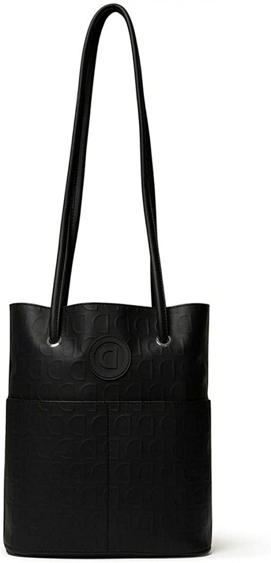 Desigual Women's Bols_Lazarus_Nerima Exepcion Handbag, Black ()