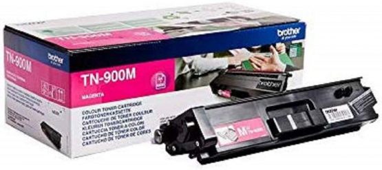 Brother TN-900M Toner Cartridge, Magenta, Single Pack, Ultra High Yield, Includes 1 x Toner Cartridge, Brother Genuine Supplies