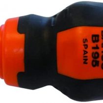 Bahco B195.002 BHB195.002.025" Stubby Phillips Screwdriver, Multi-Colour, PH2 x 25 mm