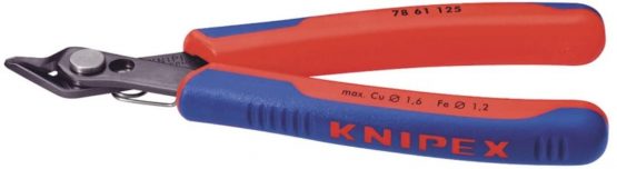 Knipex 12306 125mm Spring Steel Electronics Super-Knips