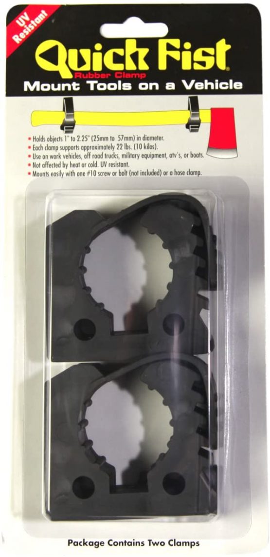 END OF ROAD 10010 Quick Fist Clamps, Original Version, 1"-2-1/4" Diameter