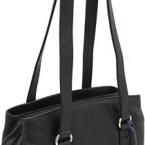 Mala Leather ANISHKA Collection Triple Zip Leather Shoulder Bag 758_75
