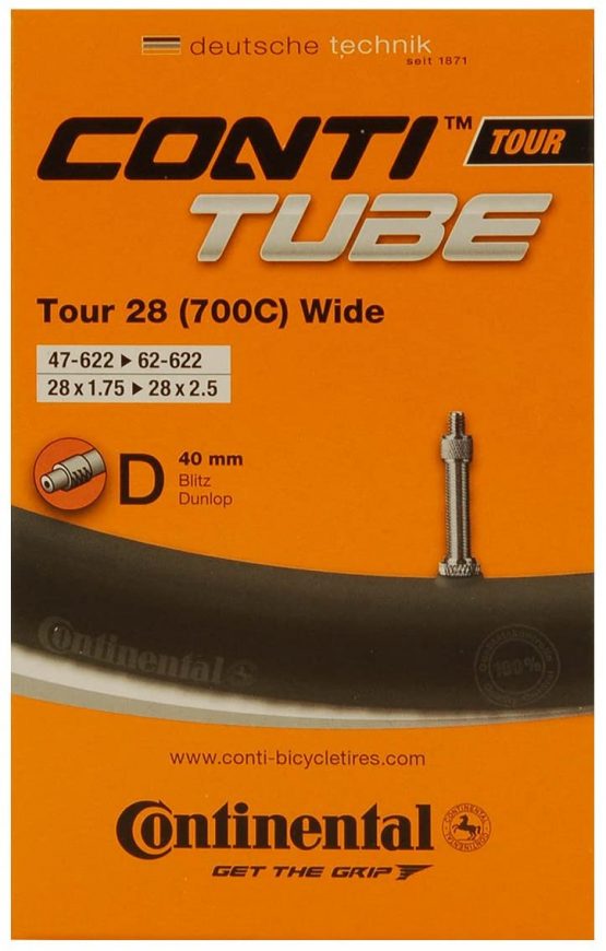 Continental Fahrrad Schlauch Tour 28 Wide // 28/29x1.75-2.50´´