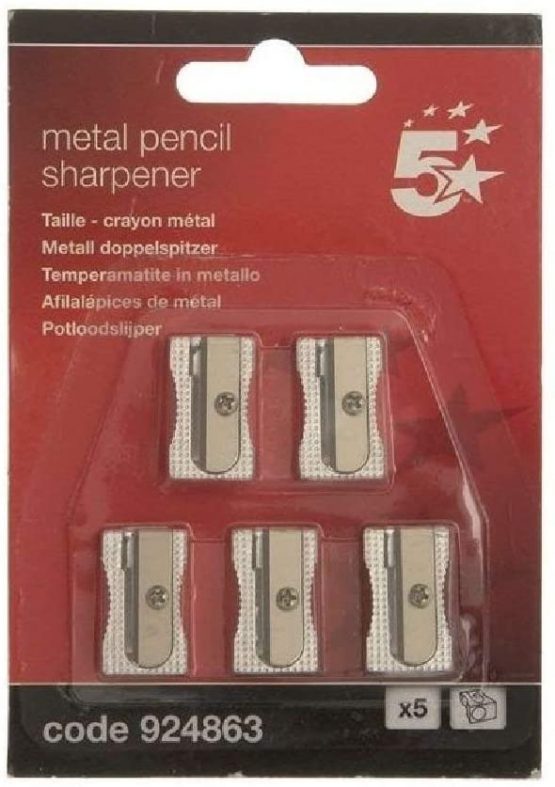 5 Stars 924863 - Sizes Metal Pencils, Pack of 5 - Image 2