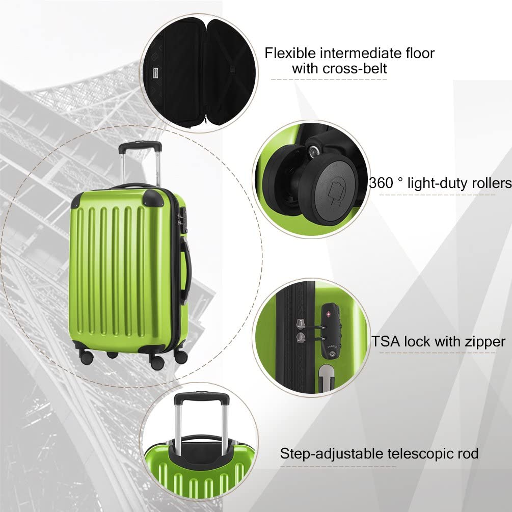 Hauptstadtkoffer Alex 3-Piece Suitcase Set, Cabin Suitcase 55 cm, Medium Suitcase 65 cm & Large Travel Suitcase 75 cm - Image 3