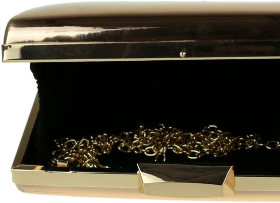 Girly HandBags Glossy Hard Case Clutch Bag - Image 3
