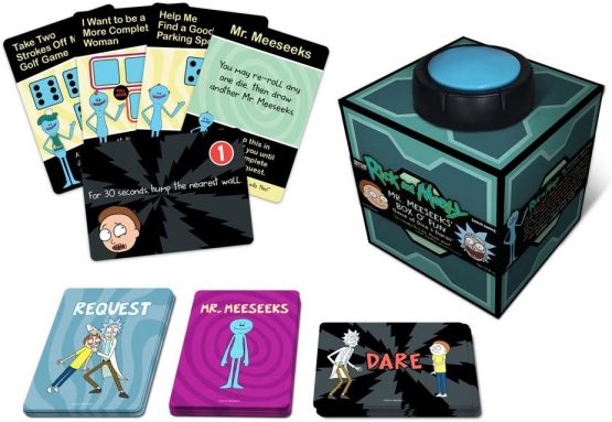 Cryptozoic Entertainment 0793631580187" The Rick and Morty Mr. Meeseeks' Box O' Fun Dice Dares Game - Image 2
