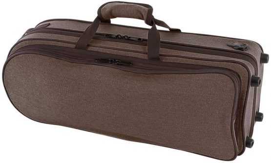 GEWA 708300 Trompeten Formkoffer Compact, schwarz