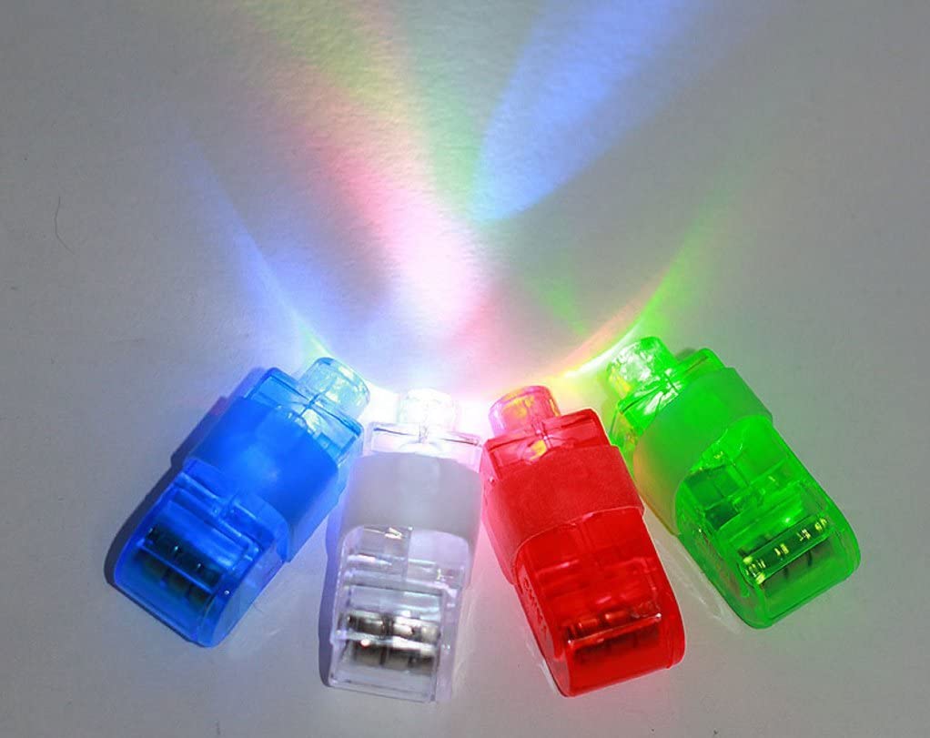 35 PCS – Super Bright Finger Flashlights – LED Finger Lamps – Rave ...