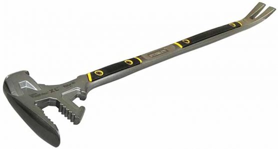 Stanley FatMax FuBar III 55-120 5-in-1 Demolition Tool, Sledge Hammer / Nail Remover / Jaws For Timber / Pry Bar