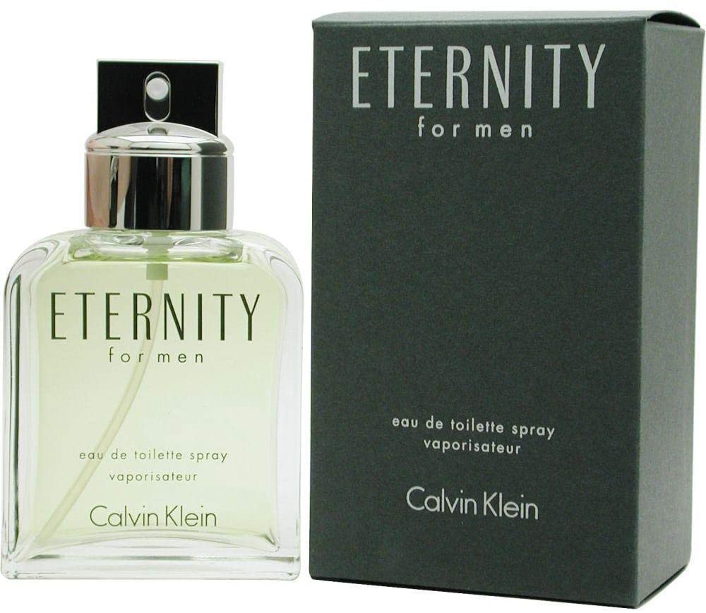 CALVIN KLEIN Eternity - Eau de Toilette For Men - Fougere Fragrance with Notes of Bergamot, Geranium and Moss - Medium Longevity - 50ml
