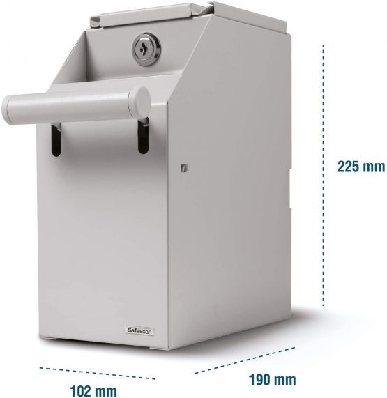 Safescan 4100 - POS Safe, White - Image 3