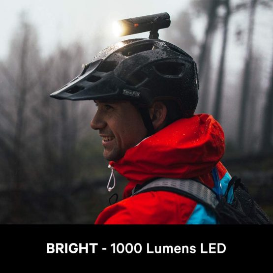 Knog Outdoor Unisex's Lighthead 1000L (for PWR Headtorch) Torch Accessory, Black, M - Image 4