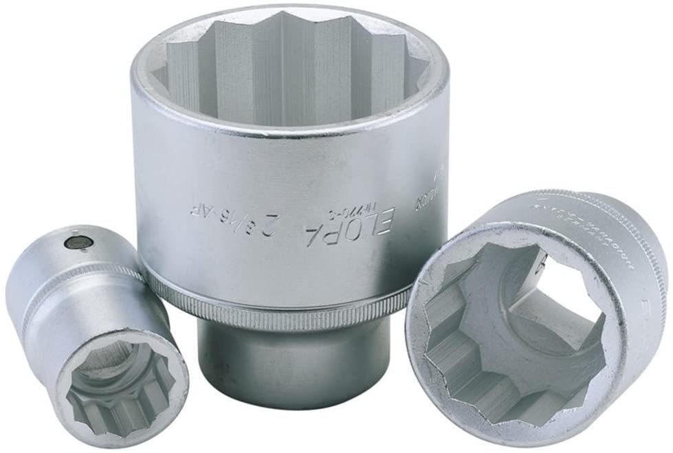 Draper 492 Elora Bi-Hexagon Socket, 3/4" Square Drive, 1.1/8" AF