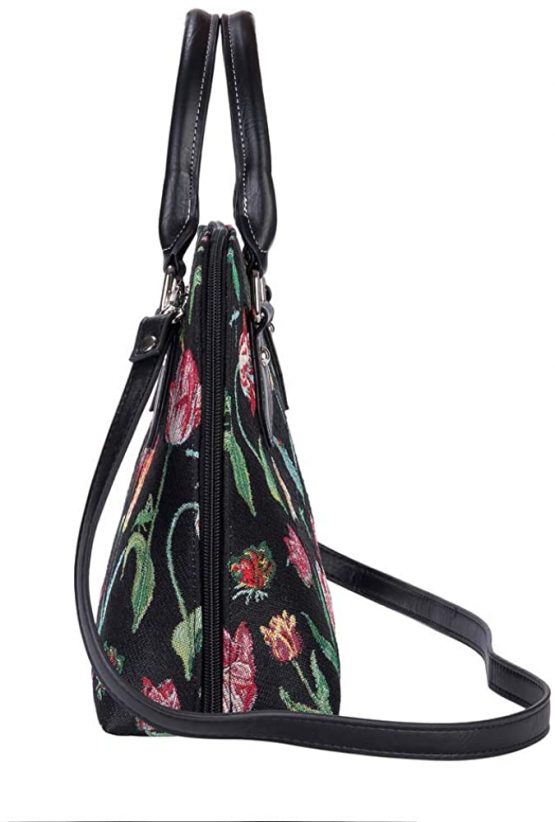 Signare Tapestry Handbags Shoulder bag and Crossbody Bags for women with Floral Design - Image 3