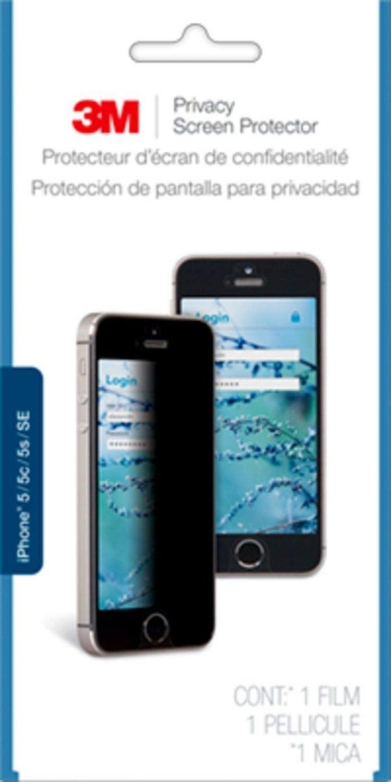 3M Portrait Privacy Glossy Screen Protector for Apple iPhone 5/5c/5s - Image 2