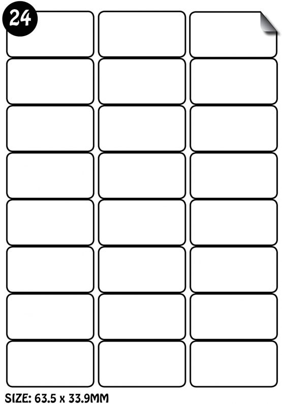 House of Card & Paper A4 199 x 143 mm Computer Label (Pack of 100)