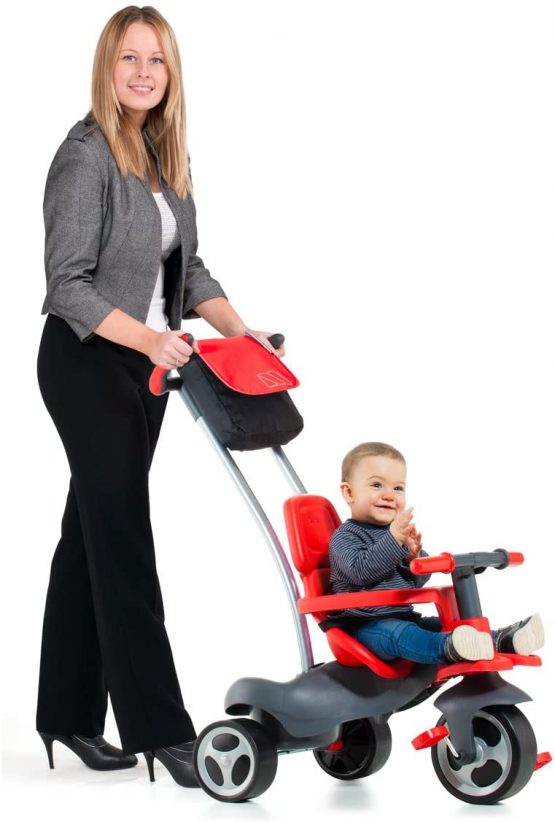 Urban TrikeSoft Control Trike for Children with 5 Assembly Shapes, Red or Pink colour. (Red) - Image 2