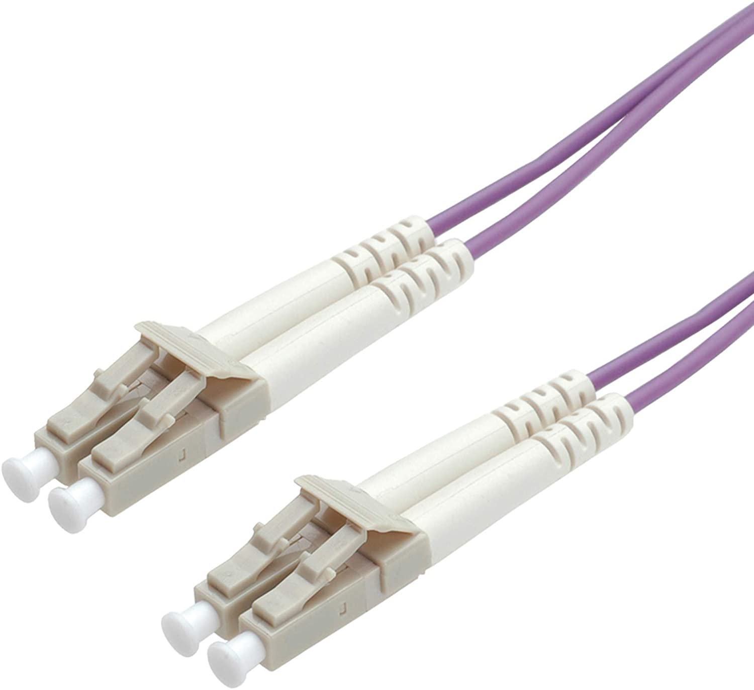 Roline Fibre Optic Jumper Cable, 50/125 µm, Purple, 1.0 m