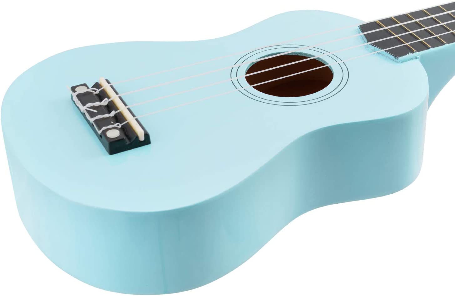 Mad About SU8 Soprano Ukulele in Light Blue with FREE Gig Bag, Pick, and Spare Strings - Great for Schools and Beginners - Image 2