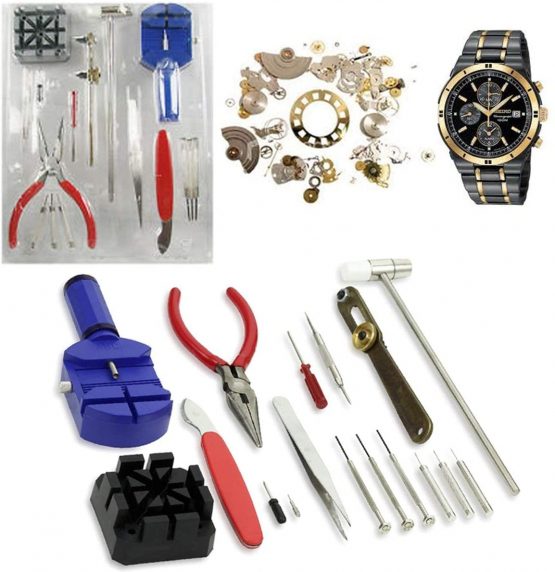 AKORD 16 pcs Deluxe watch opener tool kit repair pin Remover - Image 4