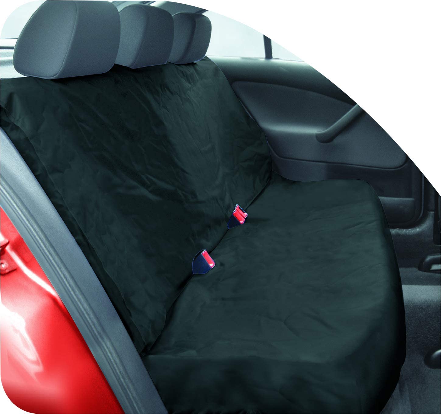 AUTO HIGH Waterproof Car Seat Covers Full Set, Nylon Auto Interior Accessories Front & Rear Seat Protector - Image 2