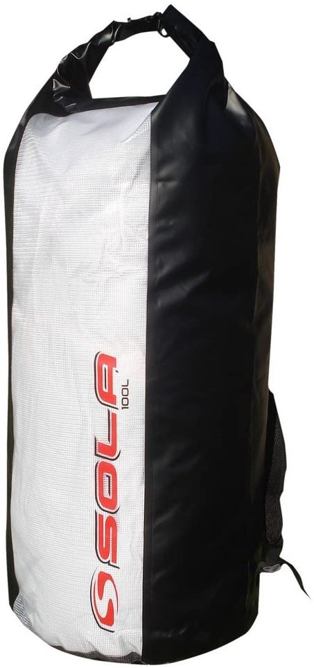SOLA Unisex's Dry Holdall 100L, Black - Image 2