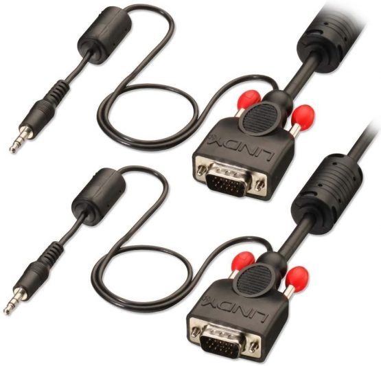 LINDY 7.5m Premium VGA & Audio Cable
