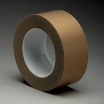 3M 5453 Glass Cloth Tape, 50 mm x 33 m, Brown/Clear, Pack of 6