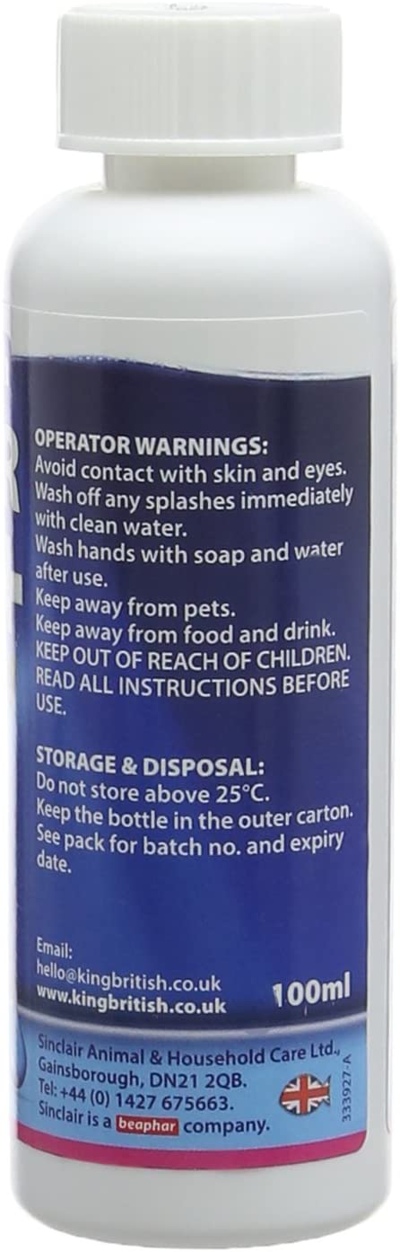 King British Safe Water Filter Aid, 100 ml, 100 ml (Pack of 1) - Image 2