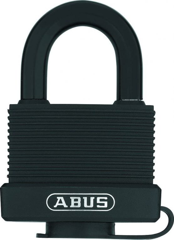 ABUS 42680 70/50 Brass Padlock, Black