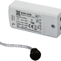 Inside Cabinet Switch -HoneyFly Infrared Sensor Switch Used Inside Cabinet (Open Door, Light on/Close Door, Light Off), Light Switch 250W (Max.70W for LEDs),100-240v 6.56ft Cable,5-10CM Detection Range CE