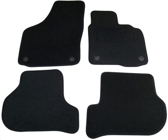 Sakura SS5031 Carpet Floor Mat, Black Trim