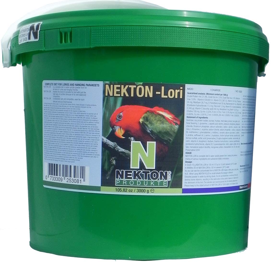 Nekton Lori, Size: L, Pack of 1 (1 x 3000 g), 3 kg (Pack of 1)
