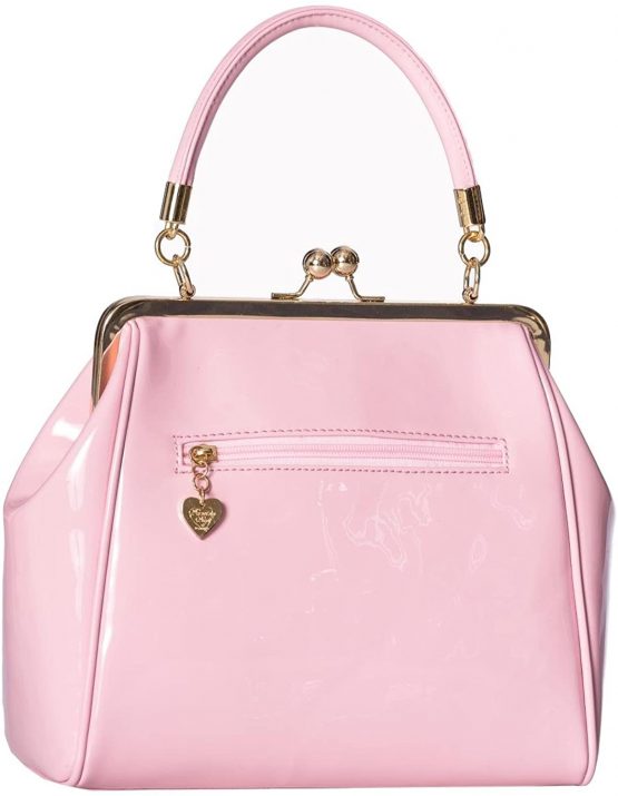 Banned Apparel American Vintage 50s Rockabilly Shiny Handbag - Image 3