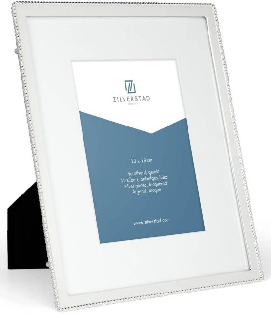 Zilverstad Malta Photo Frame 13 x 18 cm, zinc alloy, Silver Colours, 1.