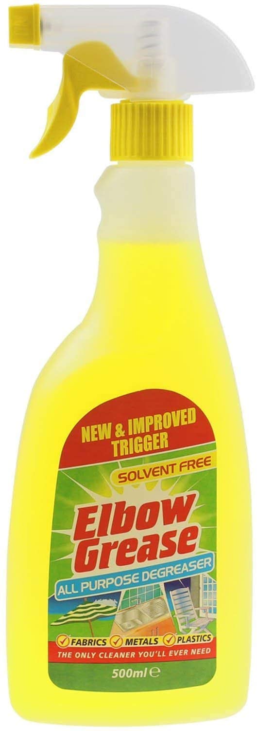 2 X Elbow Greese 500ml All Purpose De-Greaser, Clear, 1 l (Pack of 1)